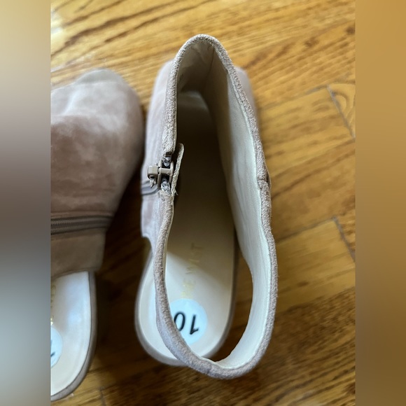 Nine West open toe suede bootie shoe! - Picture 5 of 9